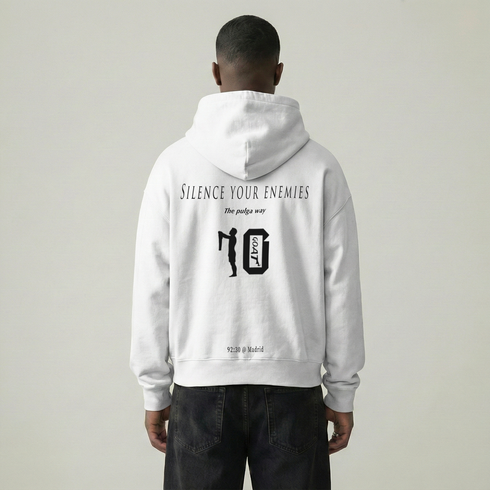 SILENCE IN MADRID — Hoodie (Men)